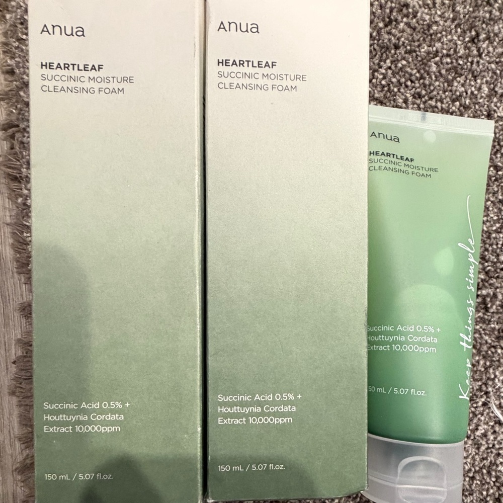 Anua cleanser bundle